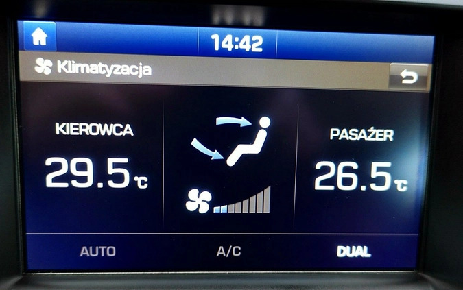 Hyundai i40 cena 74899 przebieg: 137000, rok produkcji 2018 z Września małe 781
